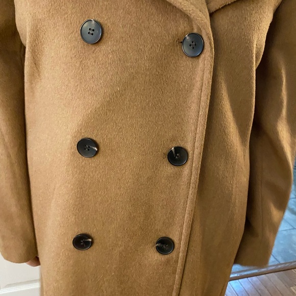 Alex Marie Camel Wool Coat - Picture 8 of 13